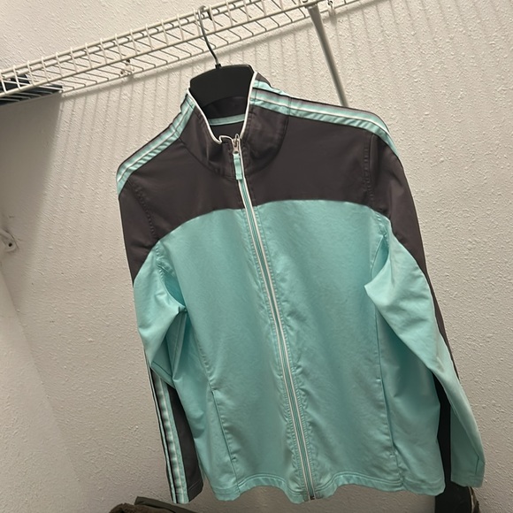 Made for life, women’s light jacket, sz XL, mint green and grey. - Picture 4 of 4